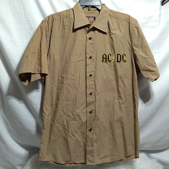 SALE! RARE! AC/DC Rockware Vintage 2004 By Dragonfly Clothing Co GUC W Patches - Picture 3 of 14